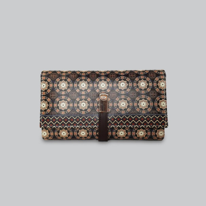 Ajrakh Wallet with Mobile Case