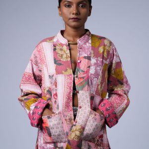 Pink Floral Jacket