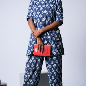 Blue & White New Cotton Casual